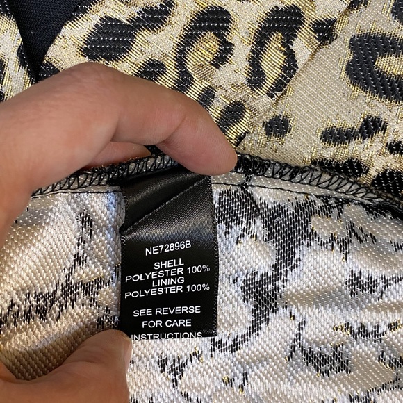 Ark & co Romper gold animal print size S - Picture 3 of 5